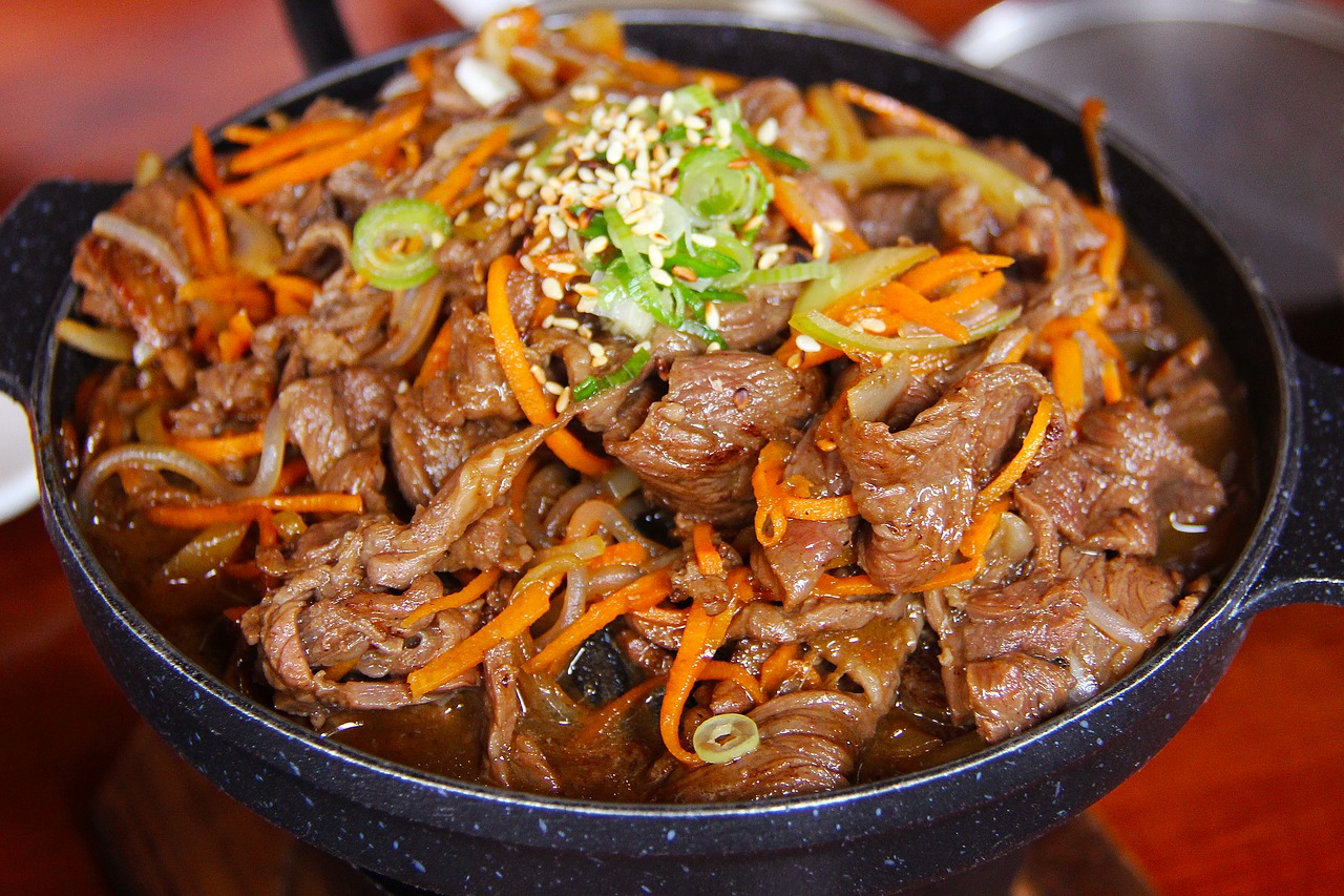 肉がメインの韓国料理