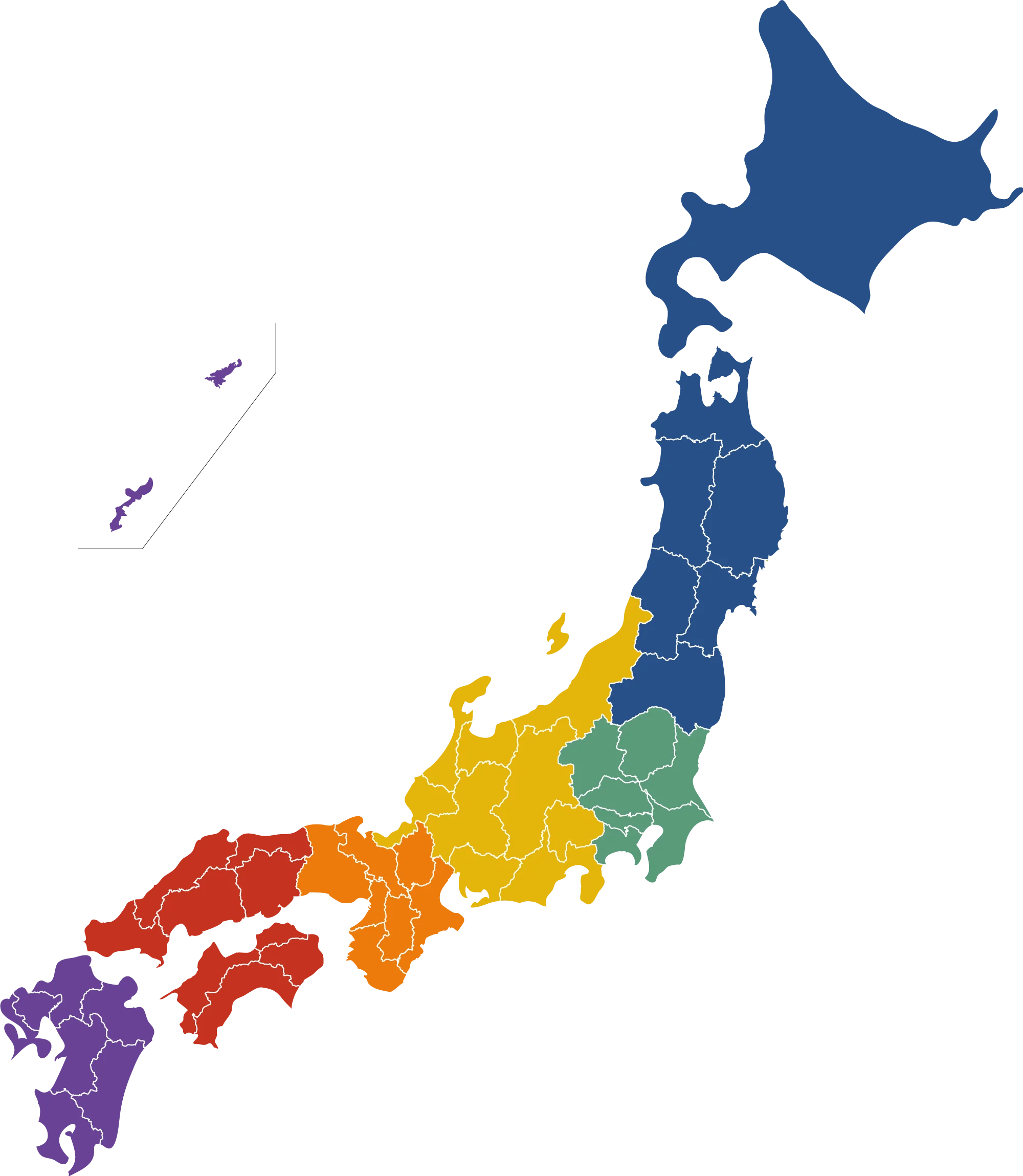 日本地図